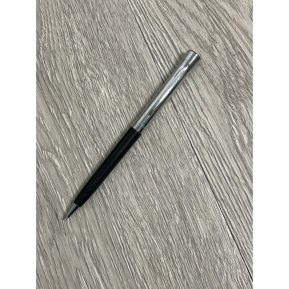 Vintage Stainless Steel GARLAND Leibherr Bubble Top Twist Ballpoint Pen DRY - Picture 1 of 7